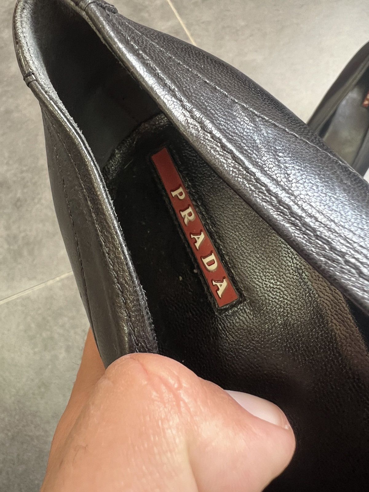 Prada Vintage PRADA Sport square toe Ballets Kitten Heels office Size US 11 / IT 41 - 5 Thumbnail