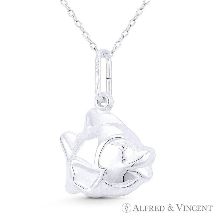 Other Midas Cichlid Fish Sealife Charm Hollow 3D Pendant Size ONE SIZE - 1 Preview