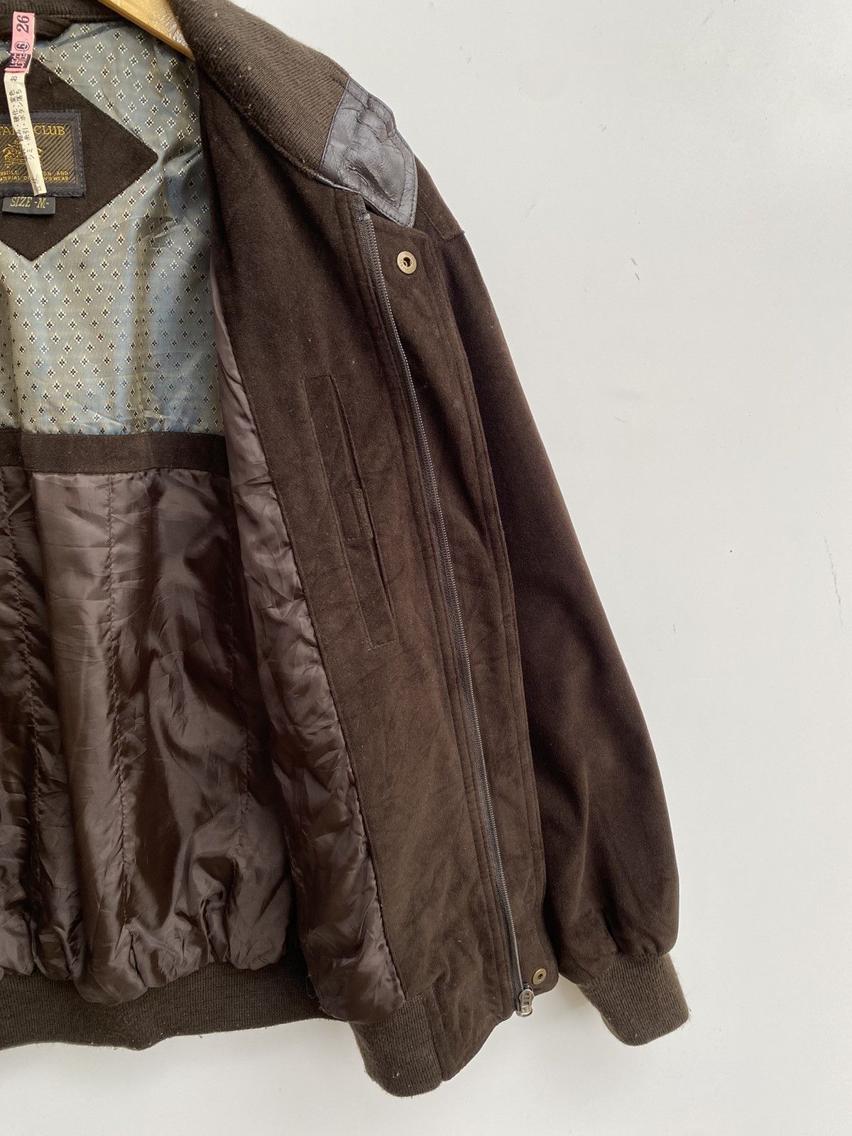 Vintage ✅️Vtg Bomber Jacket Men Zipper Size US M / EU 48-50 / 2 - 5 Thumbnail
