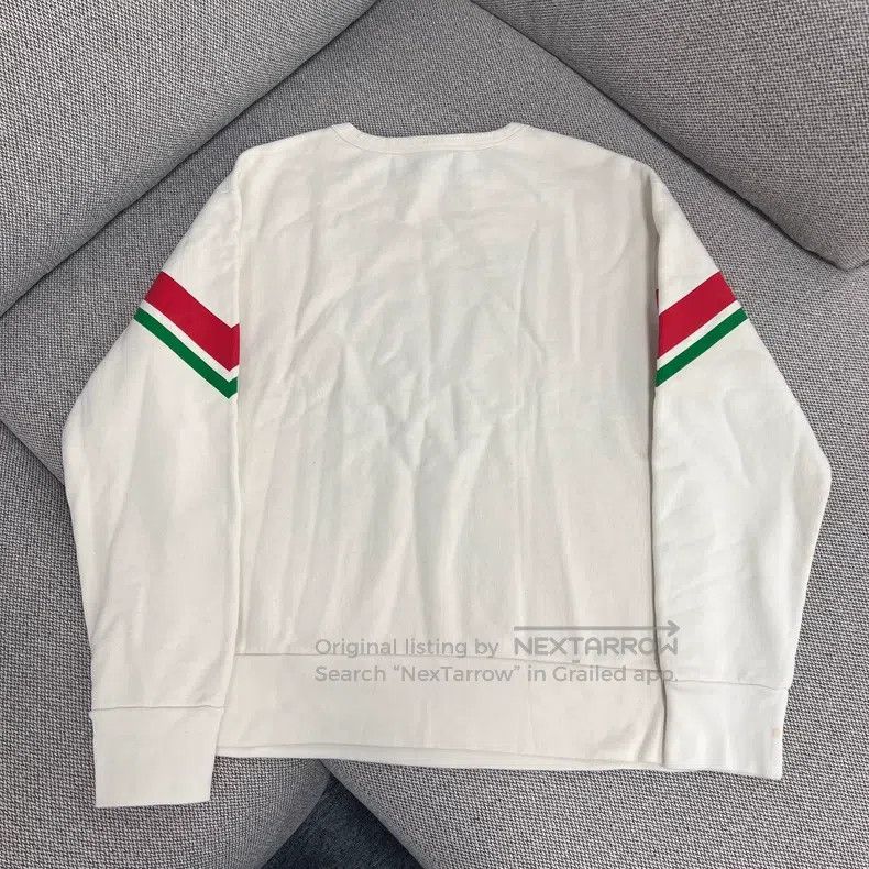 Gucci Gucci Striped printed pullover long-sleeved sweatshirt Size US S / EU 44-46 / 1 - 2 Thumbnail