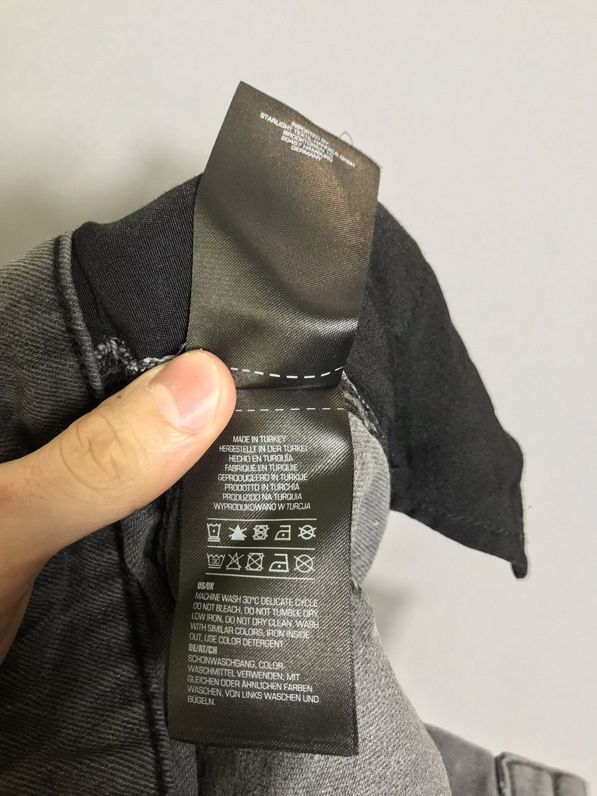 Karl Kani Karl Kani Mens Cargo Denim Y2K Baggy Fit Jeans Gray SMALL Size US 32 / EU 48 - 13 Thumbnail