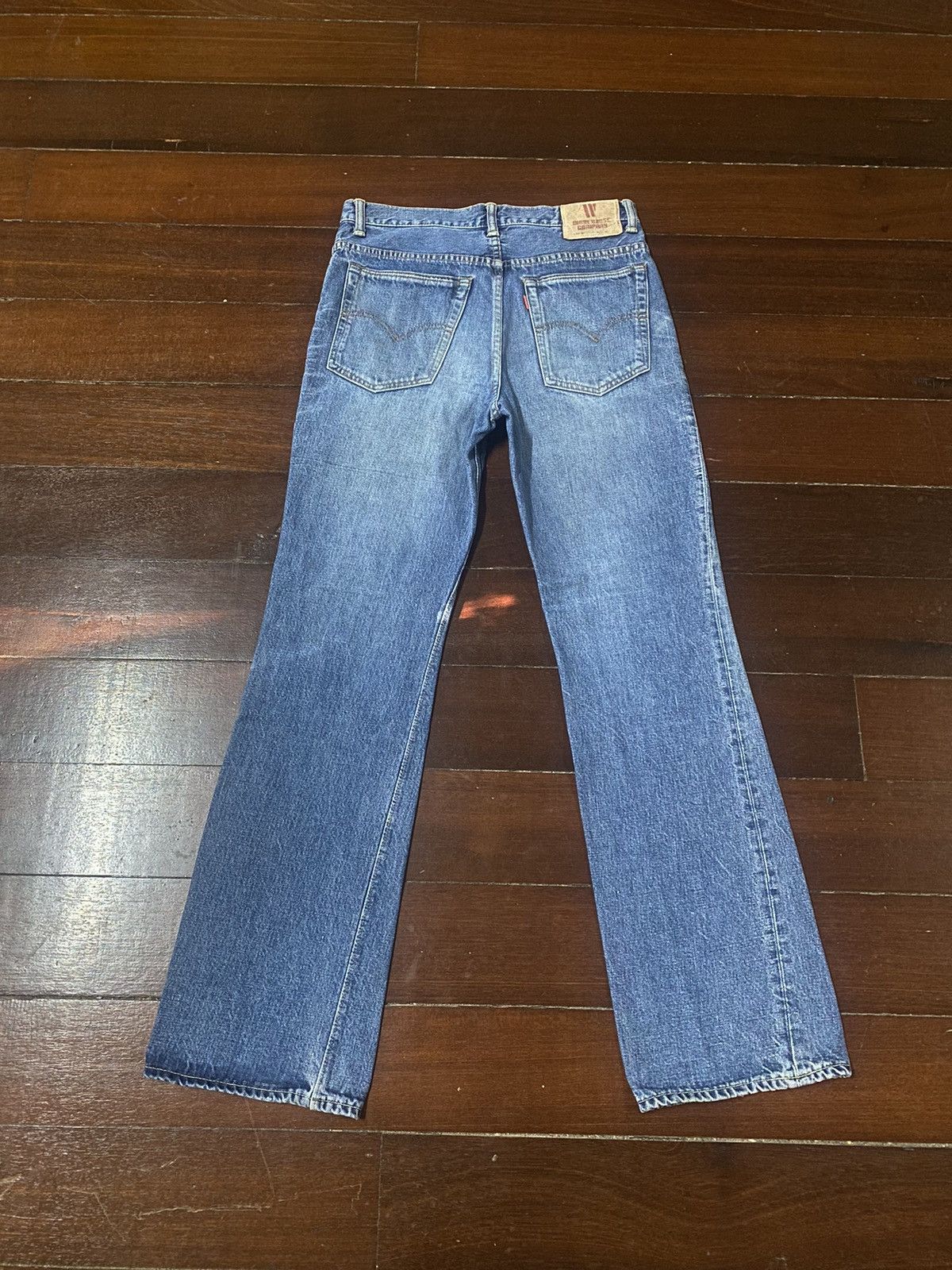 Warehouse Fire 🔥 vintage inspired 50s WAREHOUSE gripper zipper denim Size US 31 - 10 Thumbnail