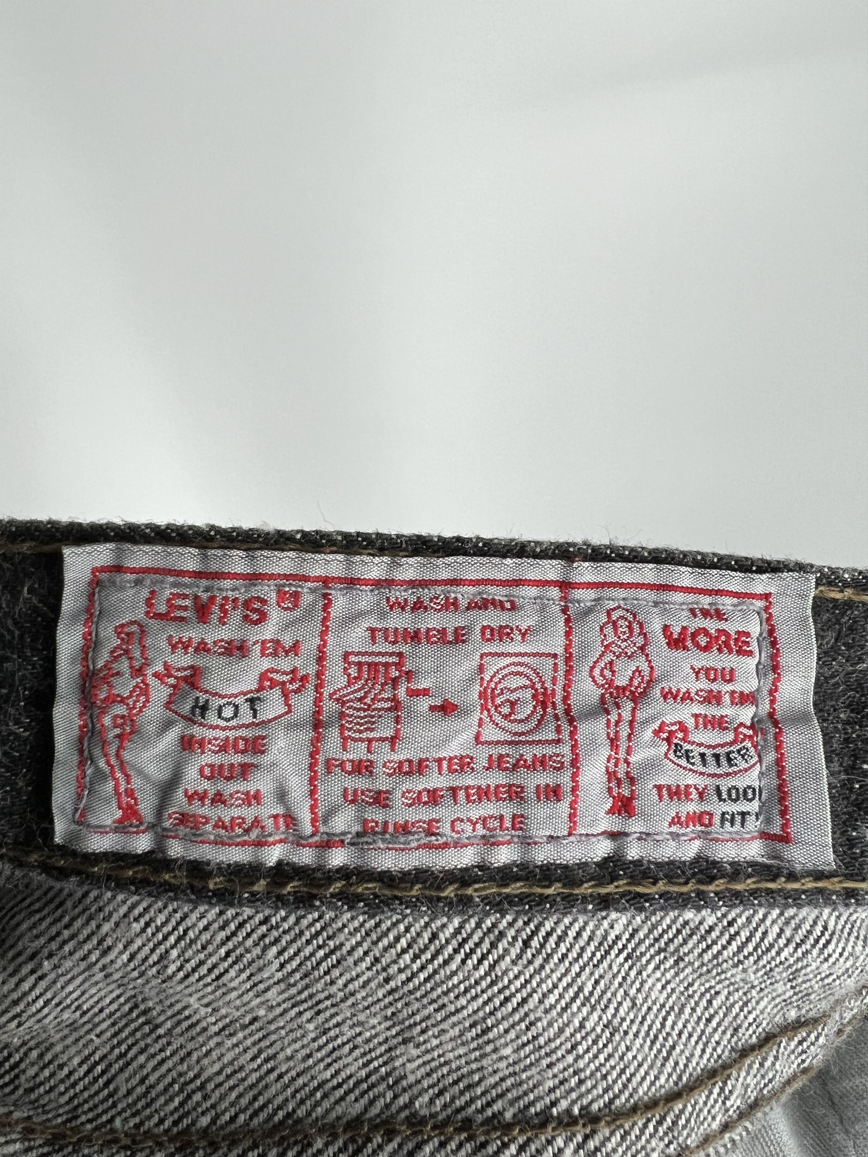 Levi's × Vintage 90s Levi's 901 Vintage Jeans Denim Pants W26 L30 Size 26" / US 2 / IT 38 - 10 Thumbnail