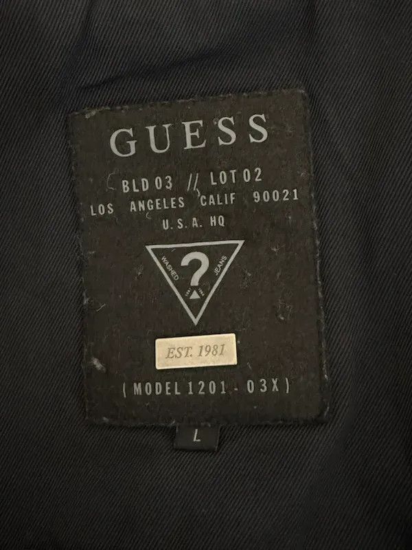 Guess Guess Cappotto Doppiopetto Lana Grigio Uomo L Size US L / EU 52-54 / 3 - 8 Thumbnail