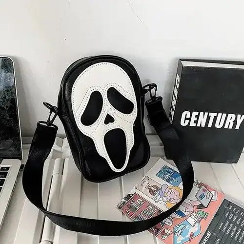 Goods × Japanese Brand Bag Y2K Scream Ghost Pattern Shoulder Bag Size ONE SIZE - 4 Thumbnail