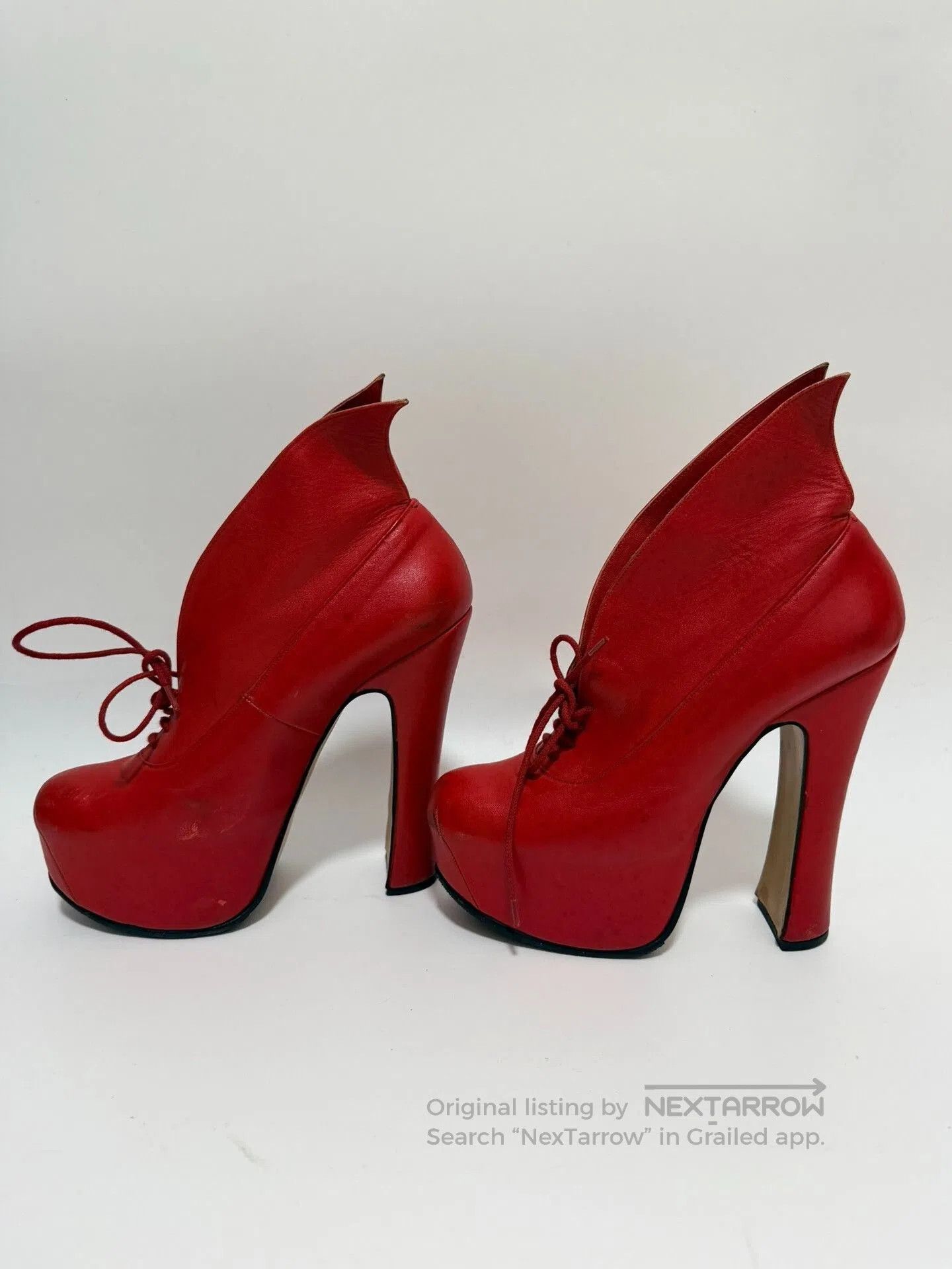 Vivienne Westwood Vivienne Westwood Red Platform Heels. Size US 6 / IT 36 - 2 Thumbnail