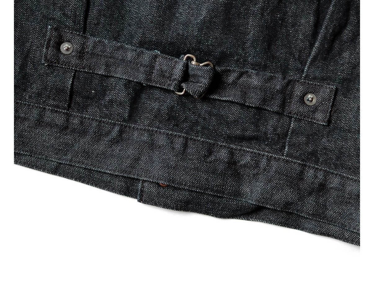 Kapital Kapital 14oz Denim 1ST Jacket (Black Thread Version) SIZE 3 Size US L / EU 52-54 / 3 - 6 Thumbnail