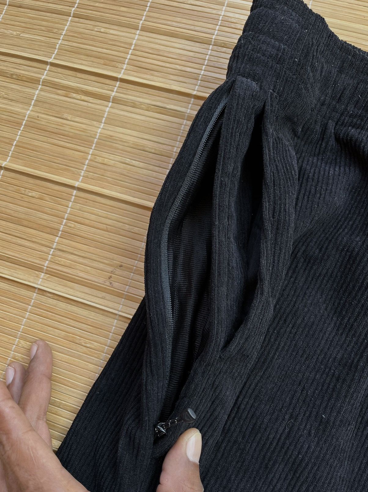 Japanese Brand Fieldcore corduroy triple black pants Size US 35 - 4 Thumbnail