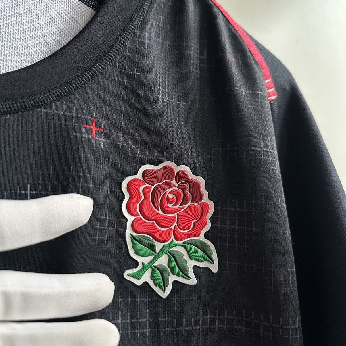 Canterbury of New Zealand Canterbury England Rugby Team Shirt Vapodri Jersey 2018/19 Size US XL / EU 56 / 4 - 3 Thumbnail