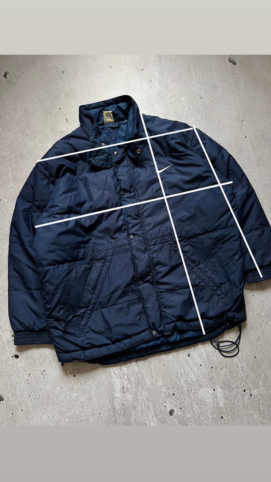 Nike Very Rare Vintage Down Jacket From Nike Big Logo Size M Y2K Size US M / EU 48-50 / 2 - 14 Thumbnail