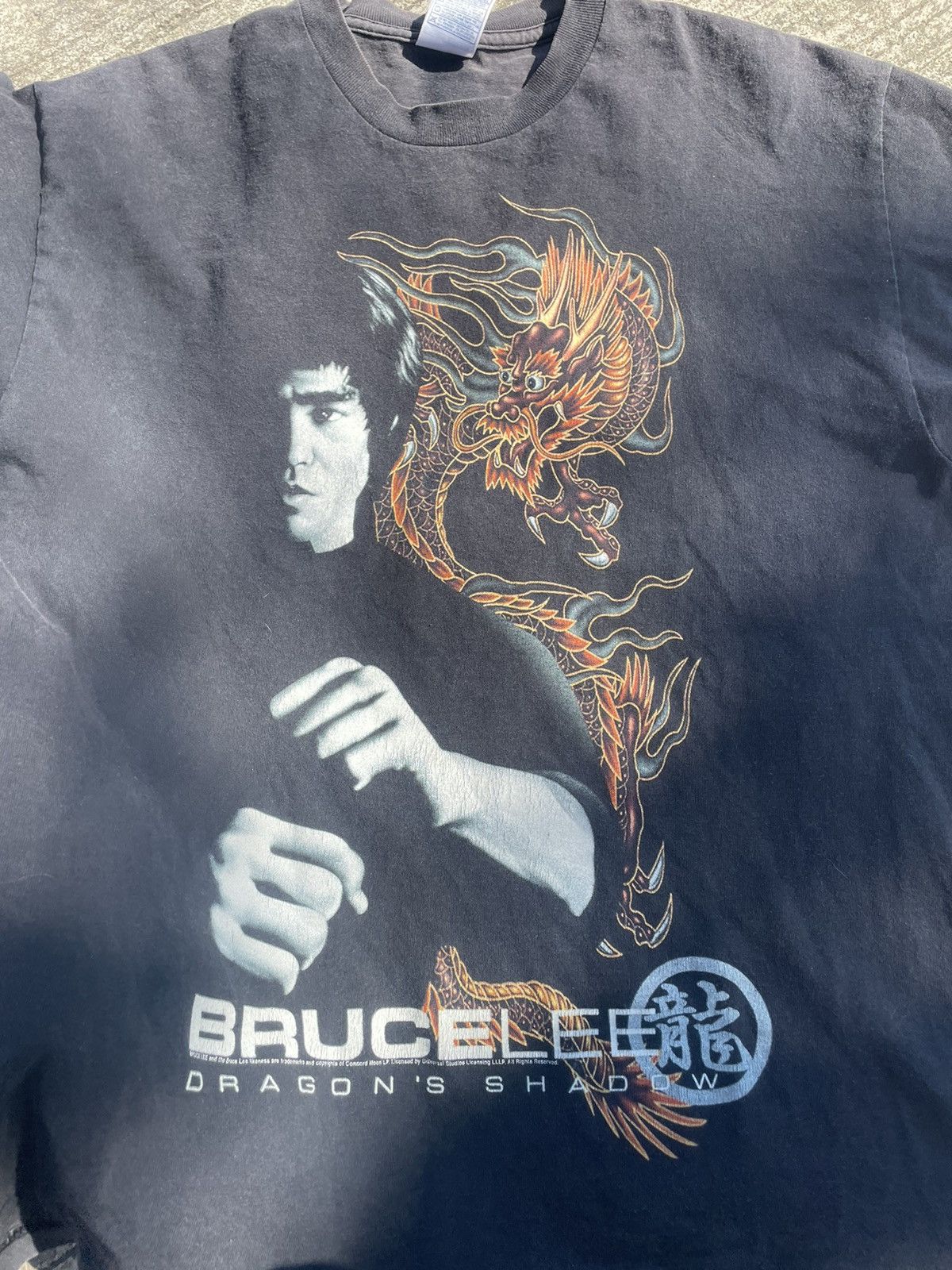 Vintage Vintage Bruce Lee Dragon Shadow License By Universal Studios Size US L / EU 52-54 / 3 - 3 Thumbnail