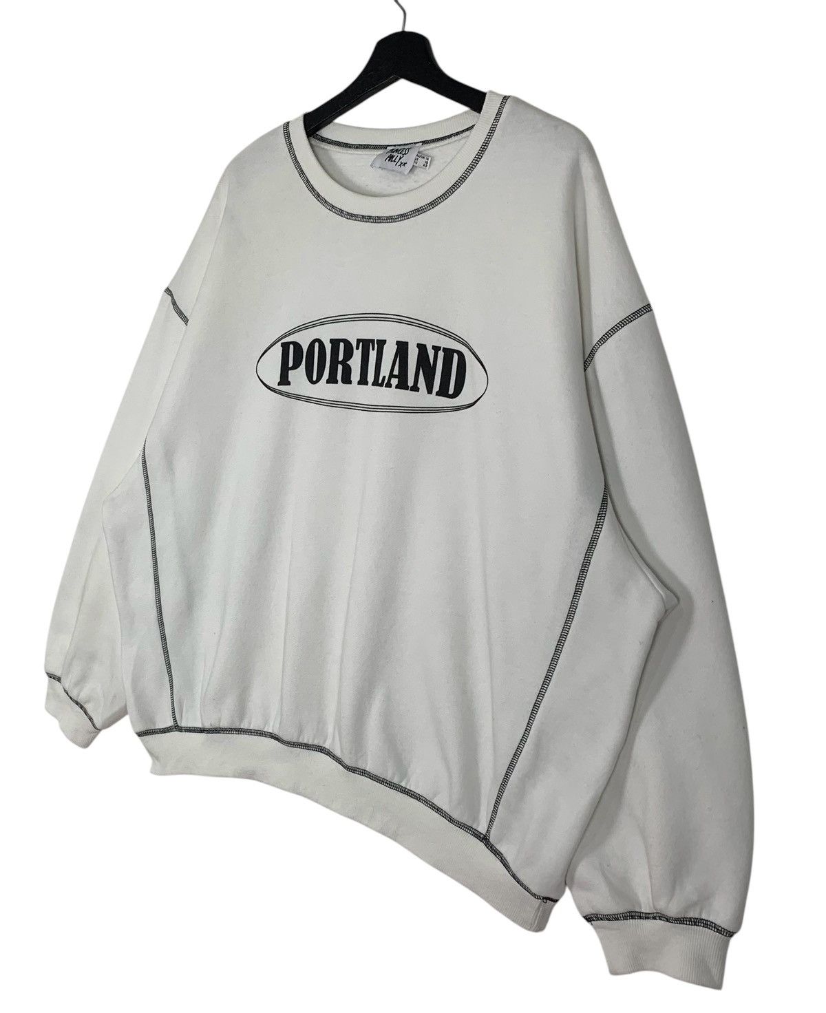 Japanese Brand princes Polly Xx Clothing Portland Spell out Sweatshirt Size US XL / EU 56 / 4 - 4 Thumbnail