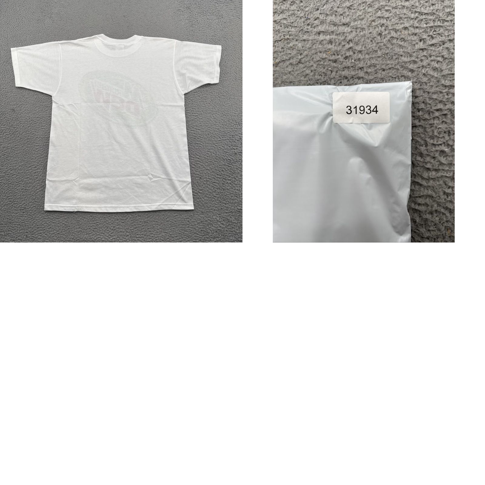 Fruit Of The Loom VINTAGE Mountain Dew Logo Shirt Mens L White Cotton Logo 90s Classic T-Shirt Size US L / EU 52-54 / 3 - 8 Thumbnail