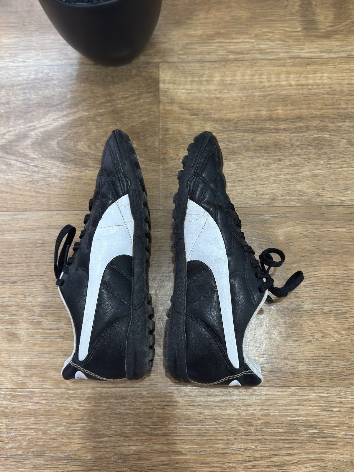 Puma VINTAGE PUMA SRIPE LEATHER STRIPED SNEAKERS SHOES Size US 7 / IT 37 - 6 Thumbnail