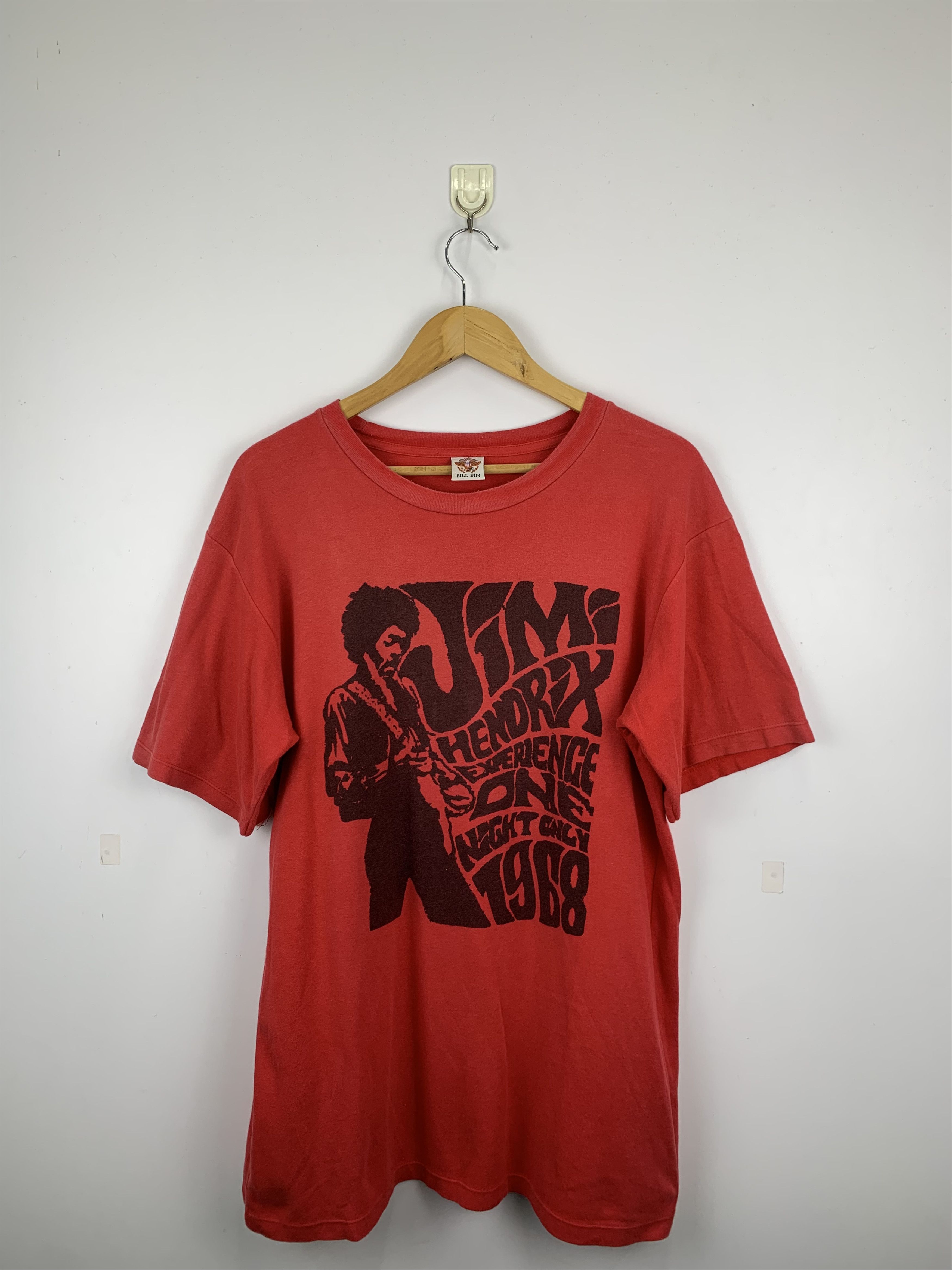 Vintage Vintage Jimi Hendrix T Shirt TA0068 Size US L / EU 52-54 / 3 - 1 Thumbnail