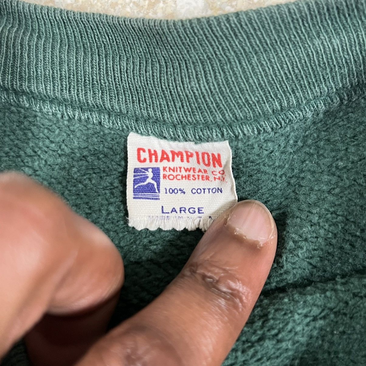 Champion Vintage 50s 60s Champion Running Man Sorority Sweatshirt Size US L / EU 52-54 / 3 - 4 Thumbnail
