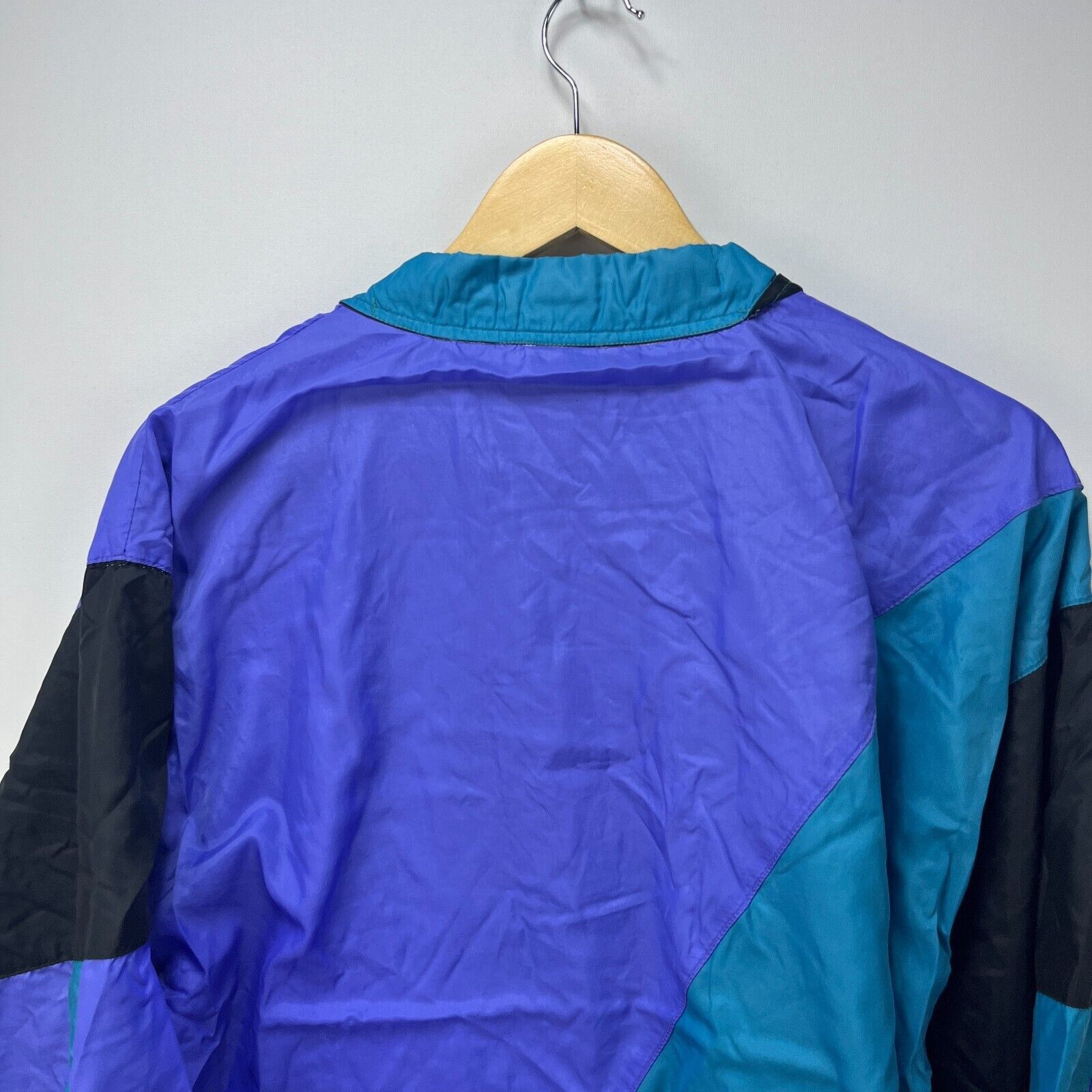 Nike × Vintage Vintage Y2K Nike Jacket Large Block Thermal Lined Swoosh Size US L / EU 52-54 / 3 - 10 Thumbnail