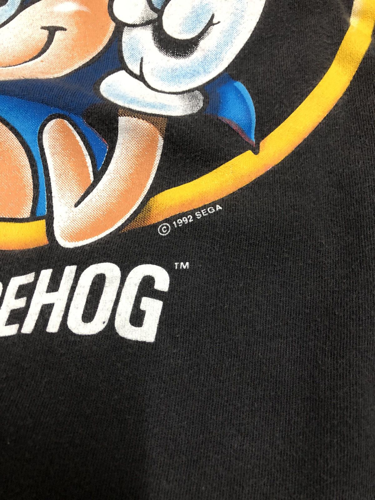 Vintage Vintage 90s SEGA SONIC THE HEADHOG T-shirt Size US XL / EU 56 / 4 - 2 Thumbnail