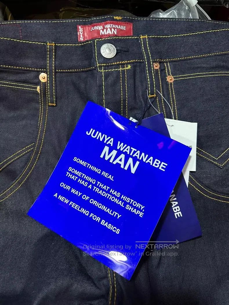 Junya Watanabe COMME des GARCONS x Levi's Denim Jeans. Size US 32 / EU 48 - 3 Thumbnail