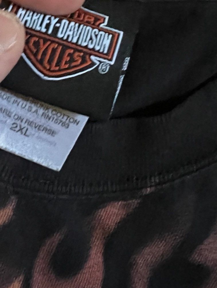 Harley Davidson × Vintage Harley Davidson flame clown design shirt Size US XXL / EU 58 / 5 - 5 Thumbnail