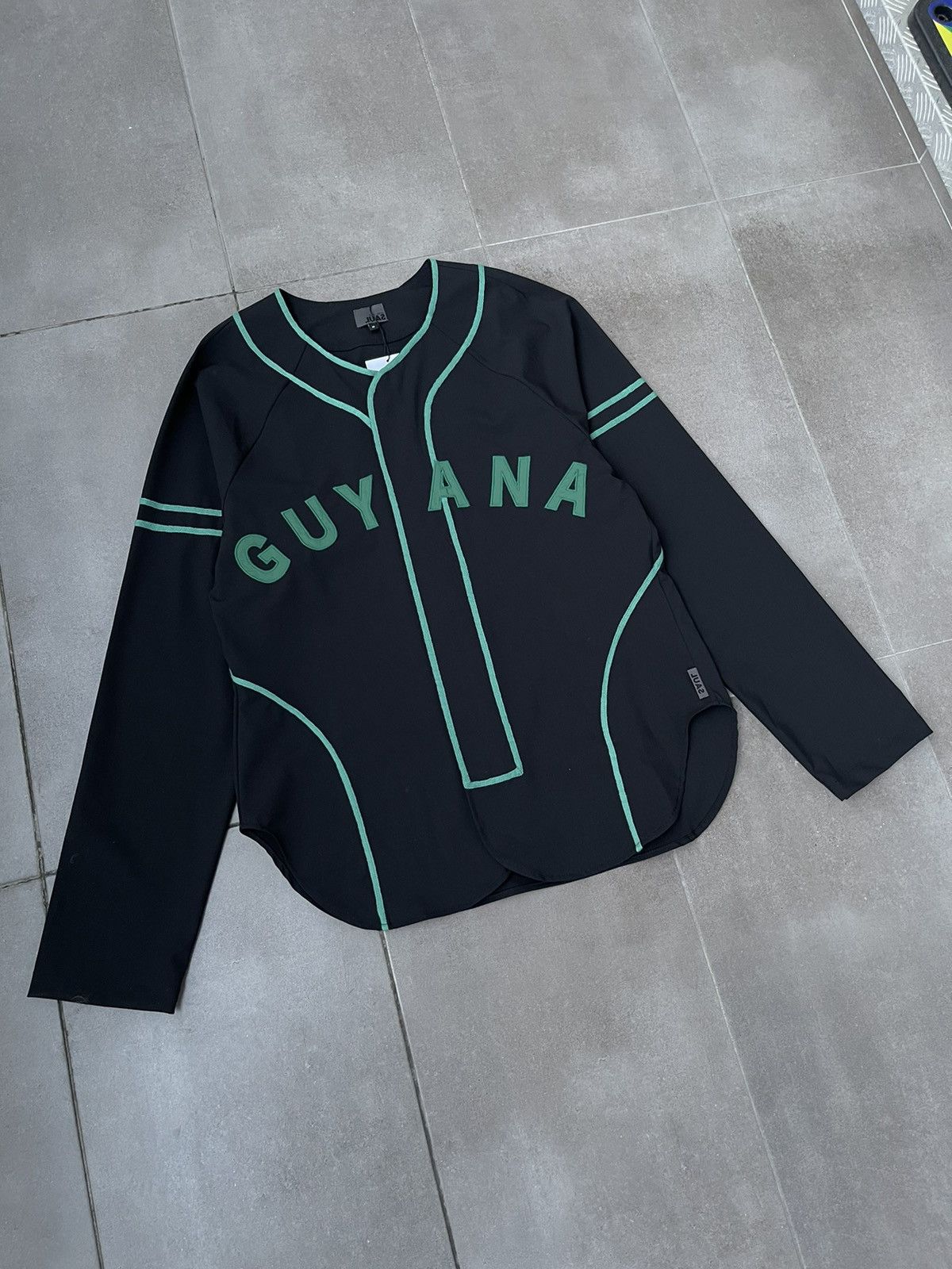 Saul Nash !DS! SS23 Saul Nash "GUYANA" Team Black Longsleeve Size US M / EU 48-50 / 2 - 9 Thumbnail