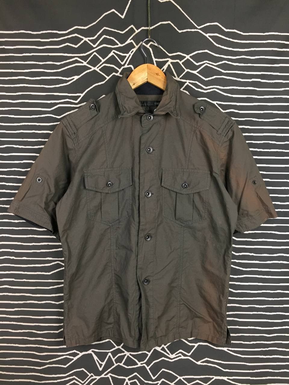Schlussel Schlussel Japanese Brand Tactical Workwear Button Up Shirt Size US M / EU 48-50 / 2 - 1 Thumbnail