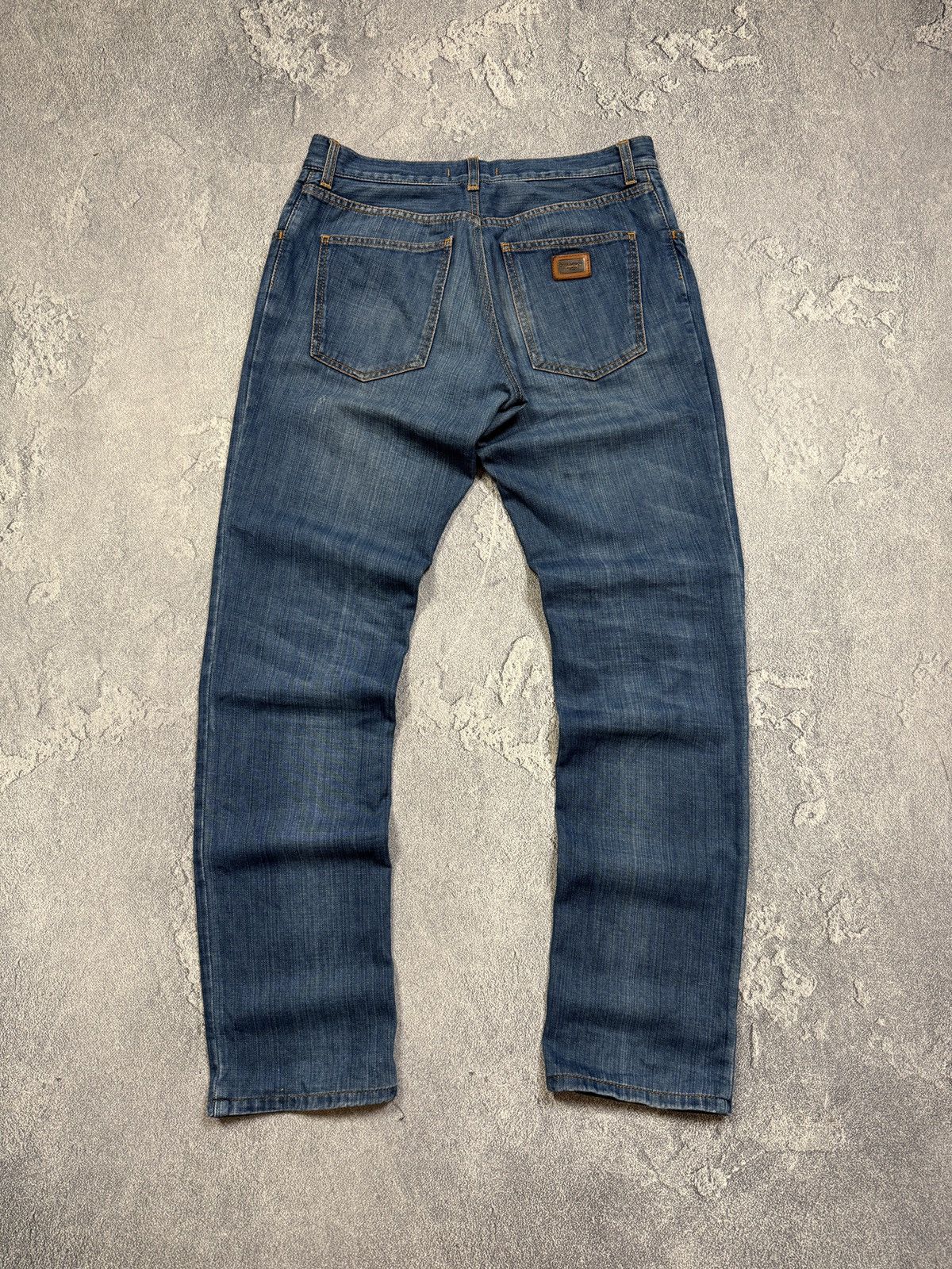 Dolce & Gabbana Vintage Dolce&Gabbana Metal Logo Jeans Size US 30 / EU 46 - 1 Thumbnail