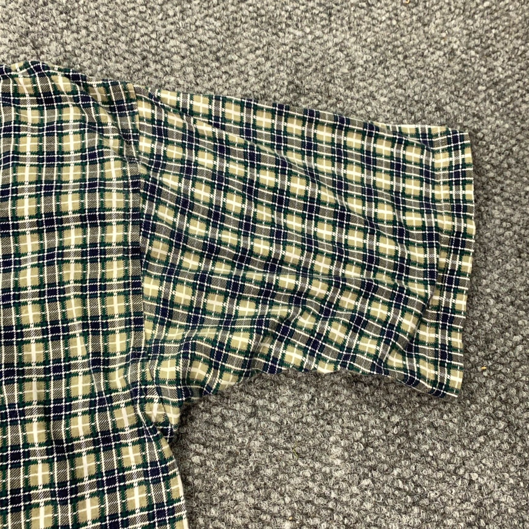 Bugle Boy VINTAGE Bugle Boy Polo Shirt Men XL Plaid Cotton Short Sleeve Crew/Collar Blue Polo Mens XL Plaid 90s? (adjust) Size US XL / EU 56 / 4 - 3 Thumbnail