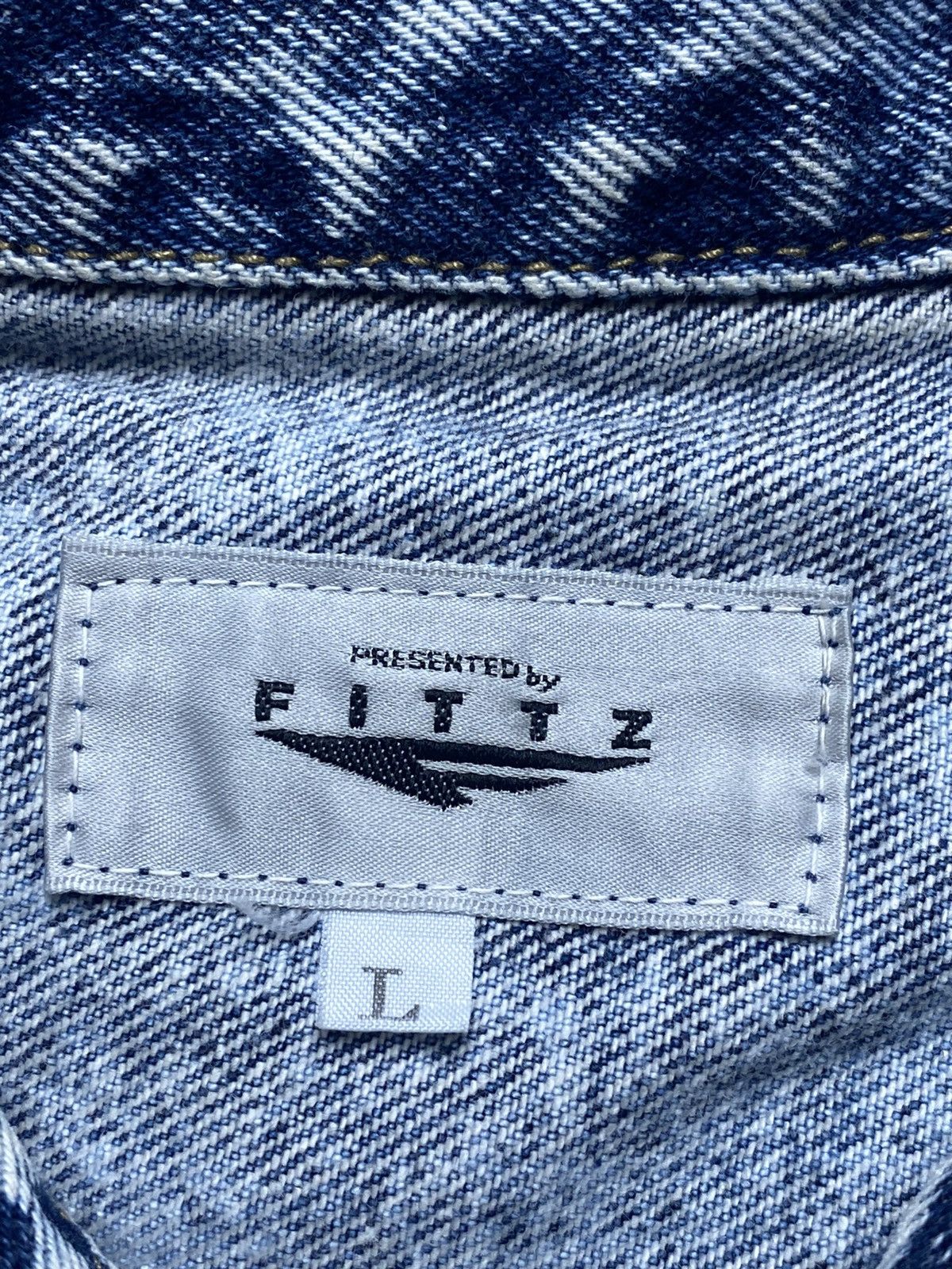 If Six Was Nine 1990s Fitz - Glacier Snow Wash Denim Size US M / EU 48-50 / 2 - 9 Thumbnail