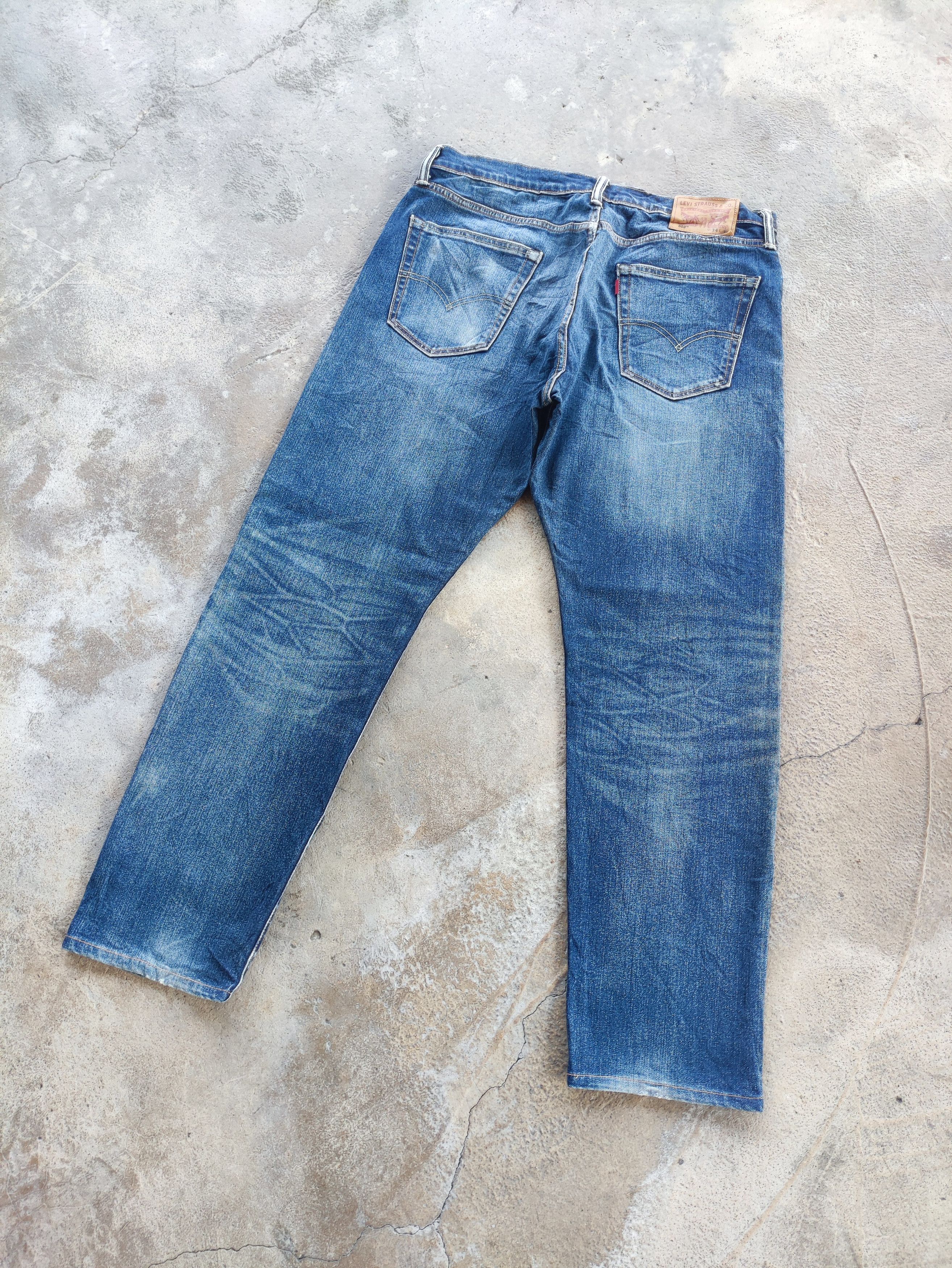 Jean × Levi's × Vintage VINTAGE LEVI’S 502 DISTRESSED JEANS FADED DENIM PANTS W35 Size US 35 - 7 Thumbnail