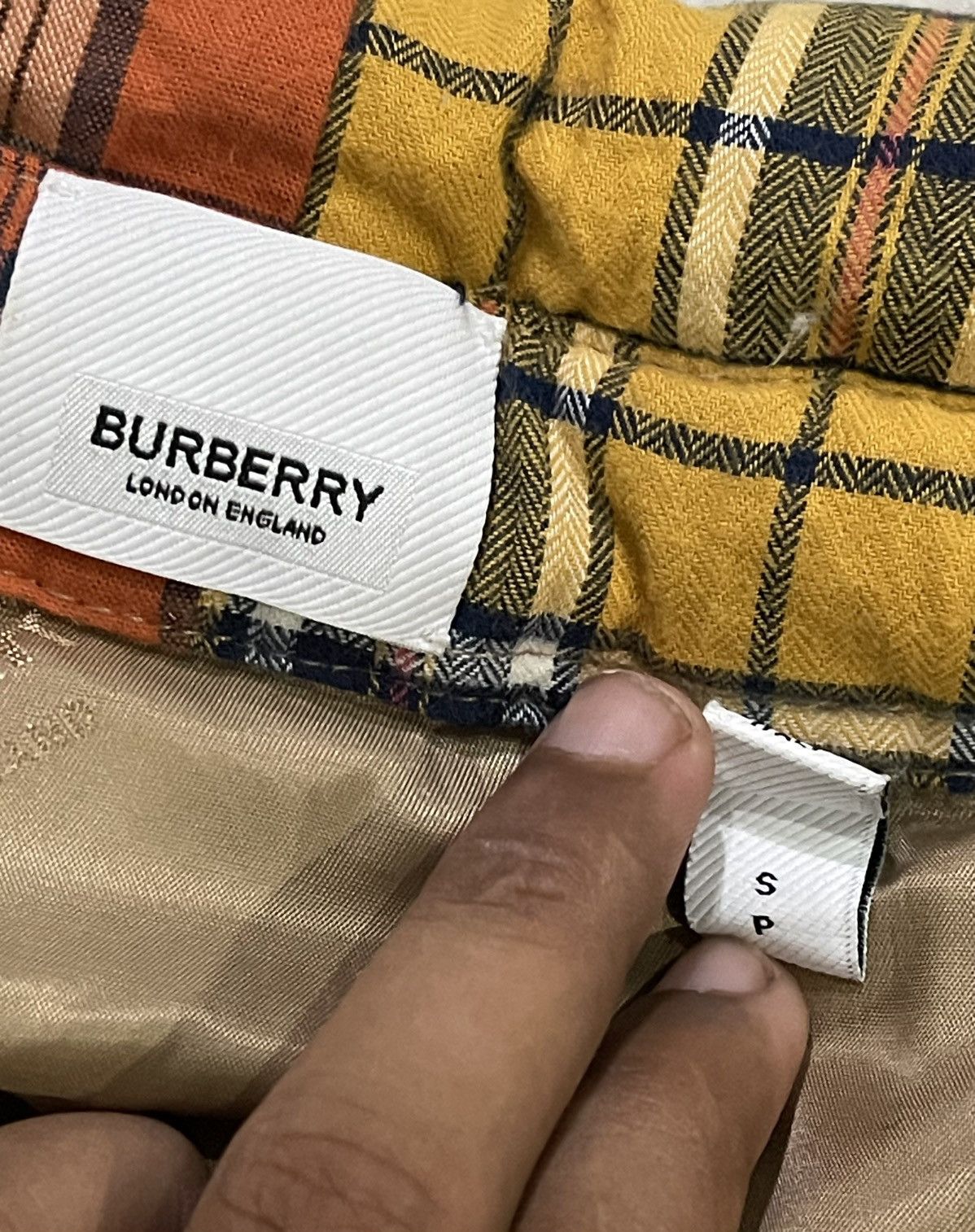 Burberry 🔥A/W 2019 BURBERRY PATCHWORK CONTRAST CHECK PUFFER OVERSHIRT Size US M / EU 48-50 / 2 - 17 Thumbnail