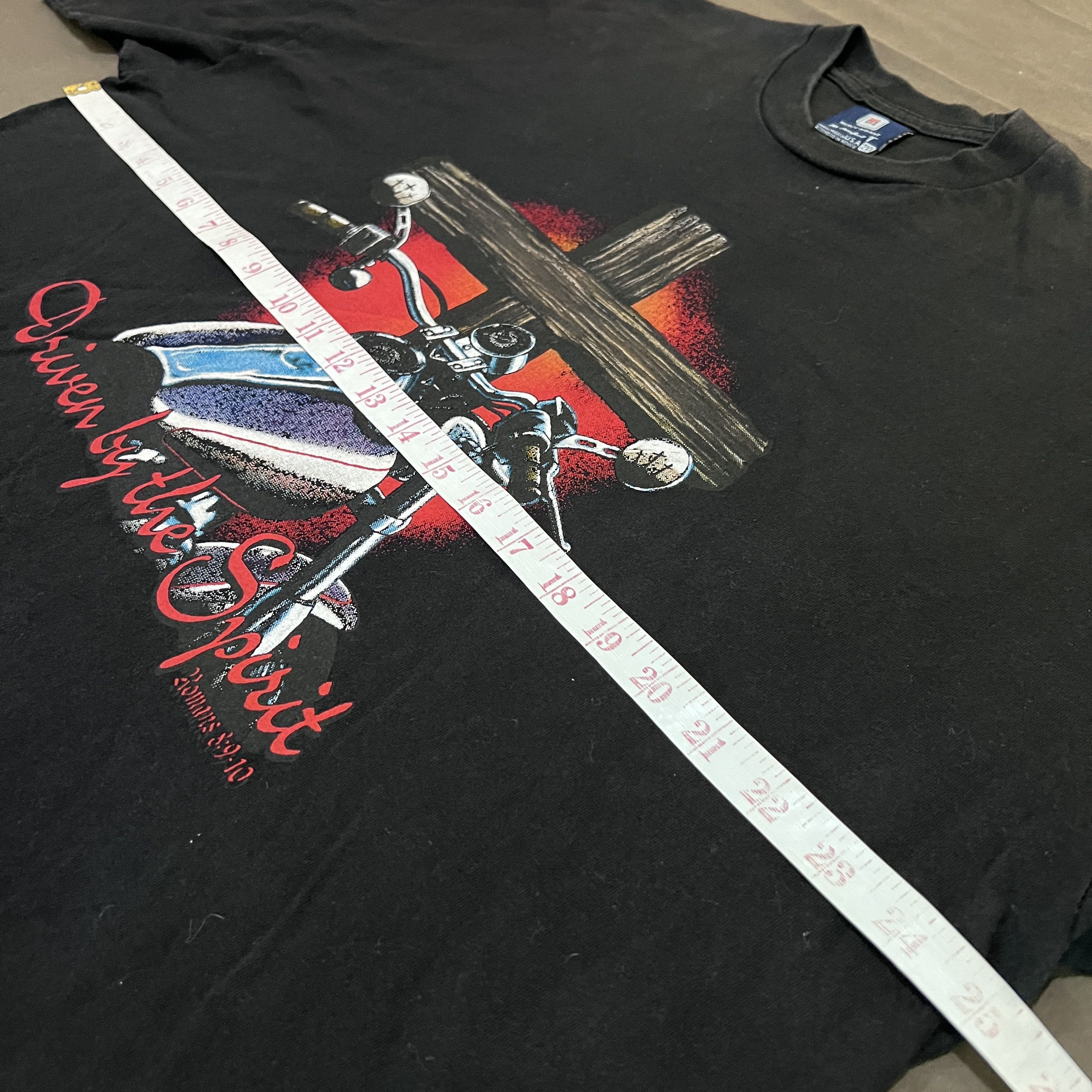 Vintage Vintage Jesus God Lord Bible Promo Tee 2XL Size US XXL / EU 58 / 5 - 5 Thumbnail