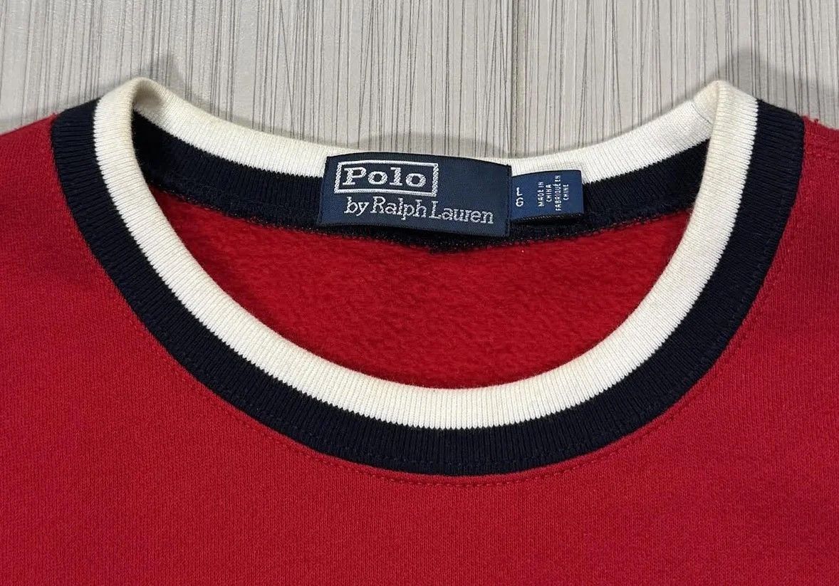 Polo Ralph Lauren Polo Ralph Lauren P Wing Stadium Rings Crewneck (Size L) Size US L / EU 52-54 / 3 - 3 Thumbnail