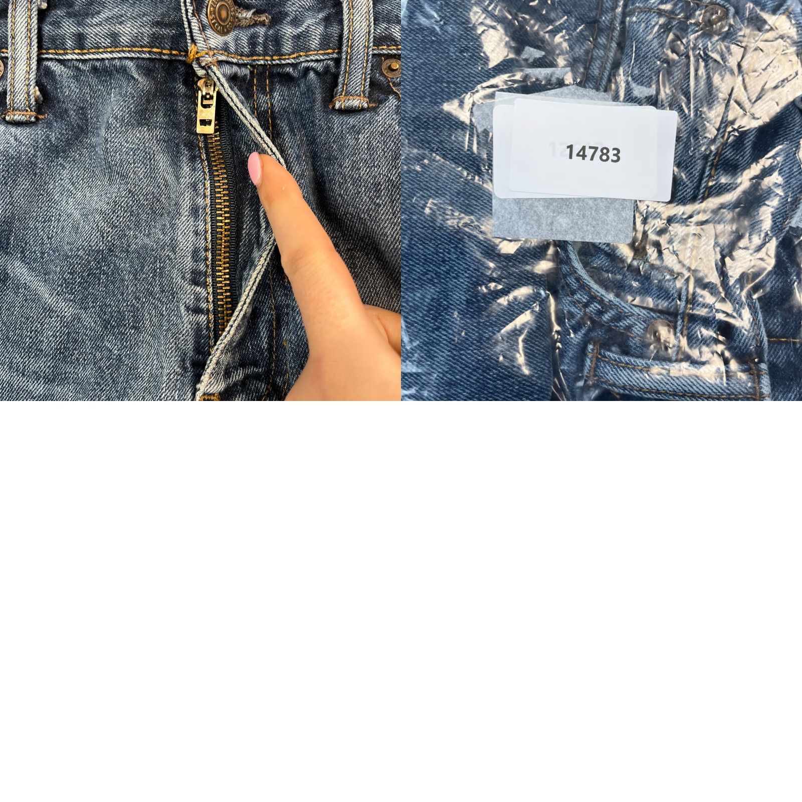 Levi's Levi's 504 Jeans Straight Mens 36 30 Medium Wash Blue Cotton Zip Fly Denim Regular 5-Pocket Style Size US 36 / EU 52 - 9 Thumbnail