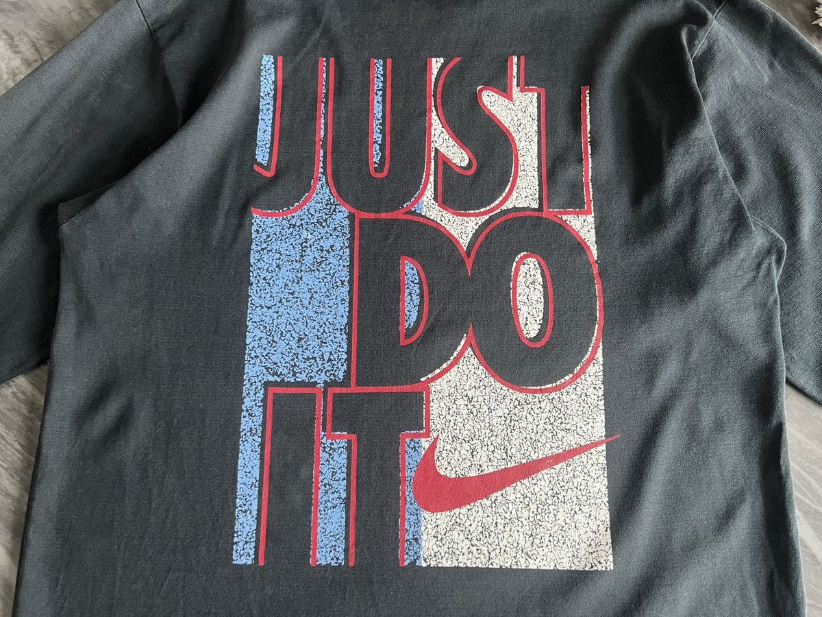 Nike Nike : Just Do it Korea Long Sleeve Distressed Size US L / EU 52-54 / 3 - 8 Thumbnail