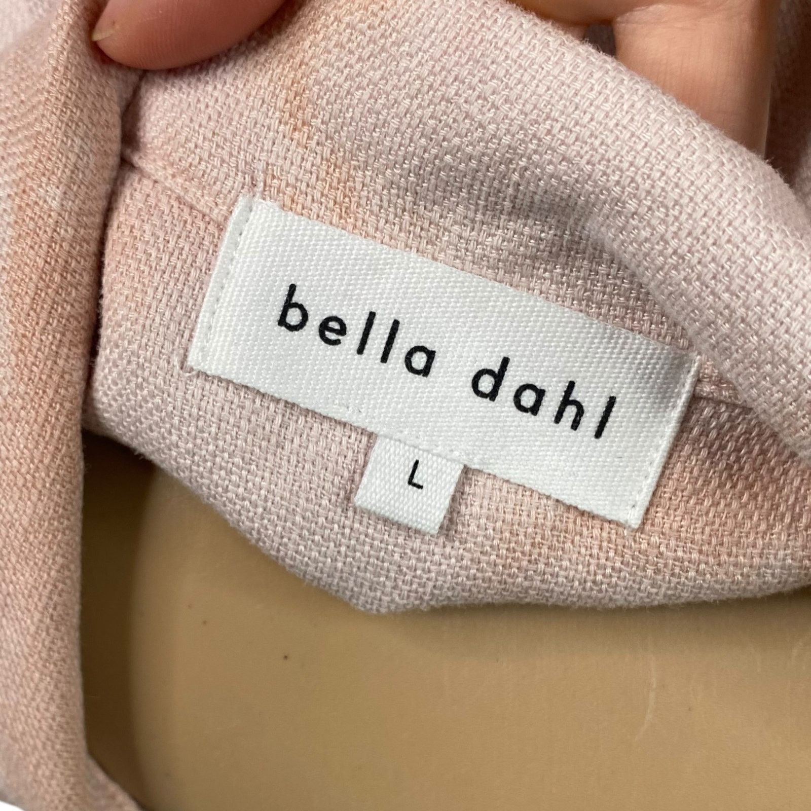 Bella Dahl Bella Dahl Pink Tie Dye Button Up Tencel Jacket Coat SZ L Size L / US 10 / IT 46 - 6 Thumbnail