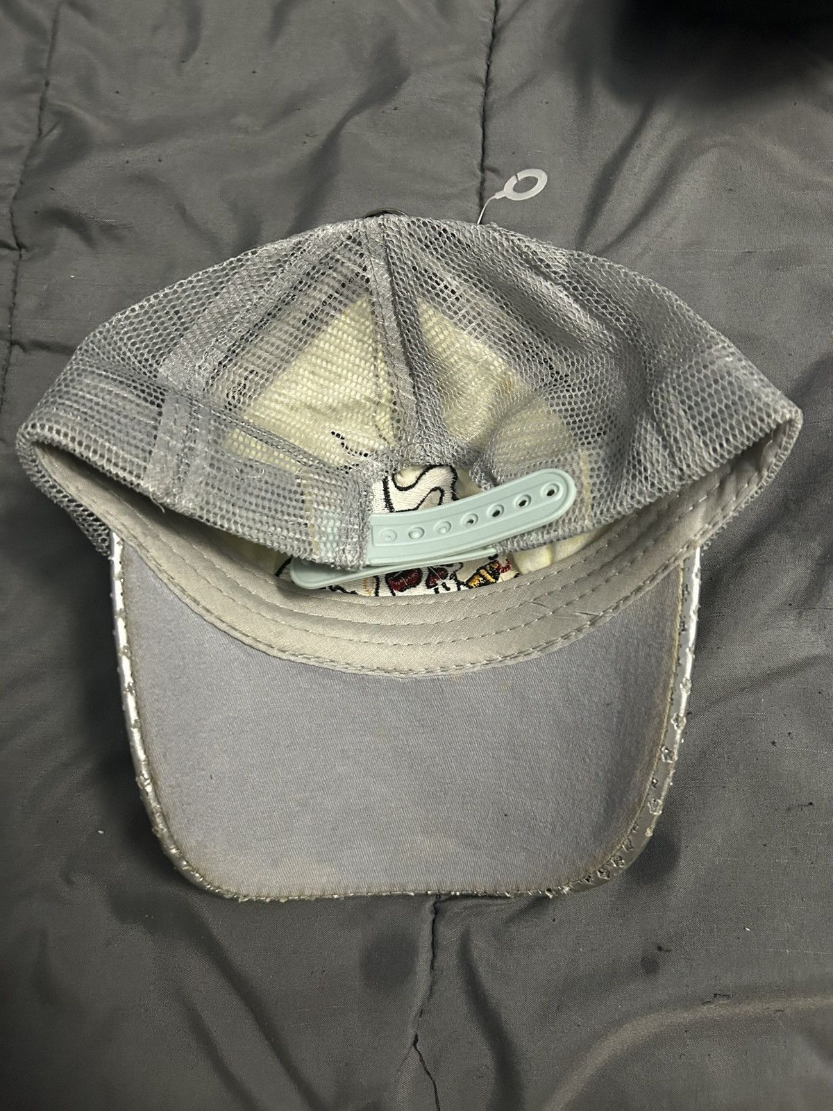 Ed Hardy Grey silver y2k Ed hardy snapback Size ONE SIZE - 2 Thumbnail