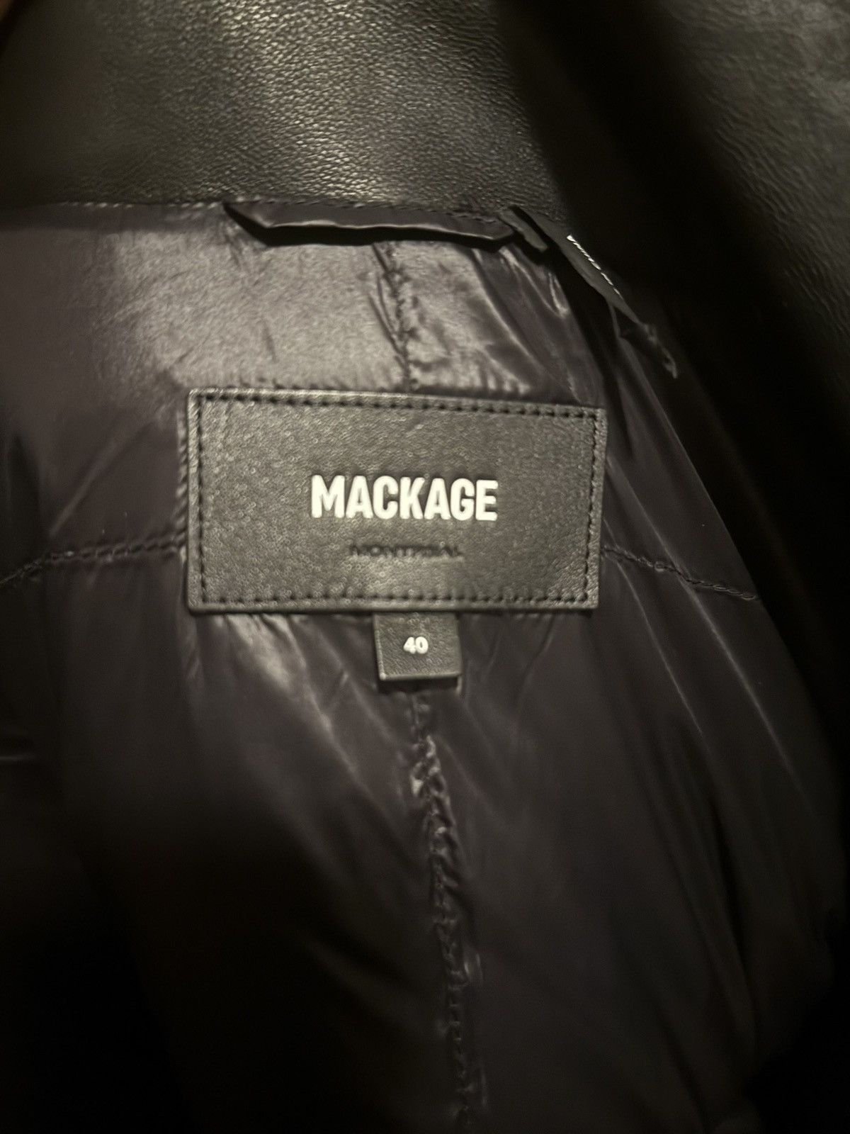 Mackage Black mackage jesse down puffer jacket Size US L / EU 52-54 / 3 - 4 Thumbnail