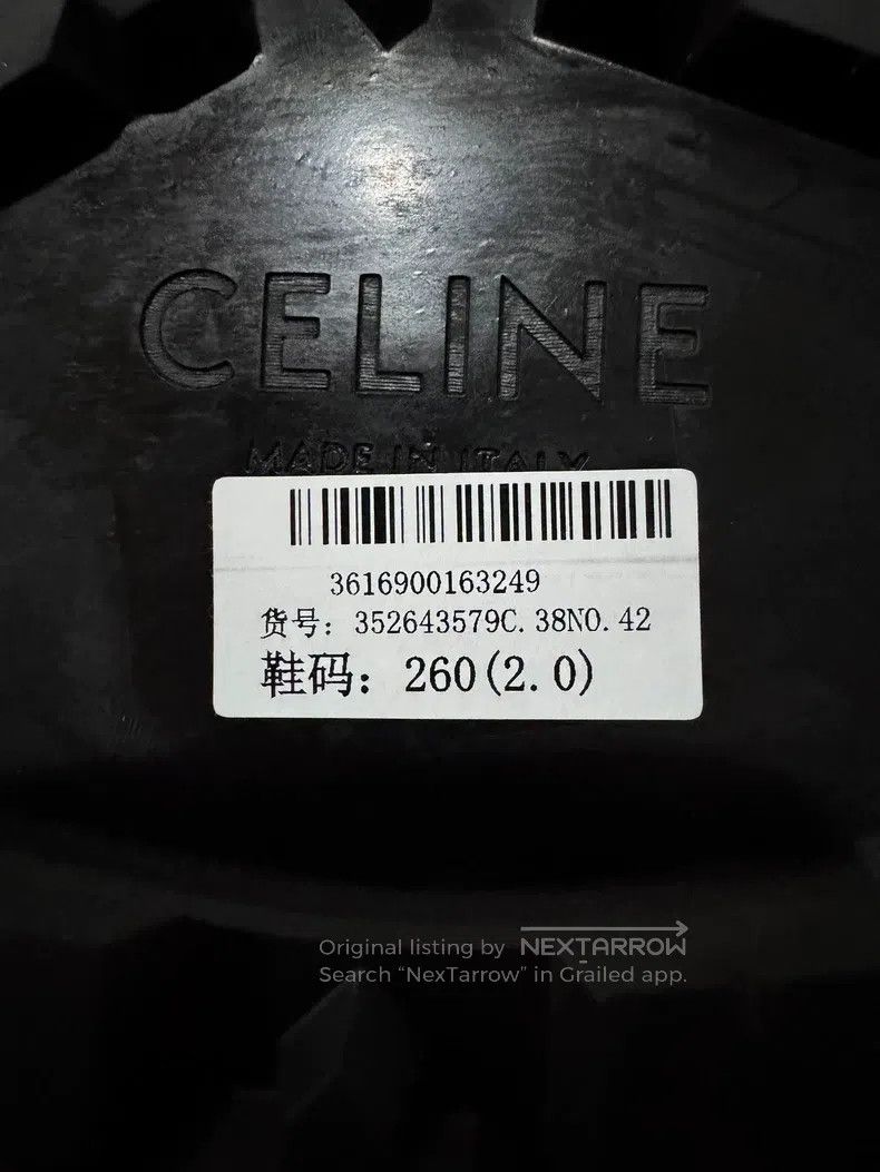 Celine Celine Buckle Thick Sole Martin Boots Size US 9 / EU 42 - 7 Thumbnail