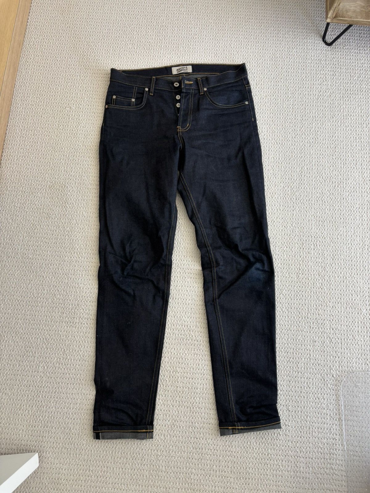 Naked and famous easy guy fit