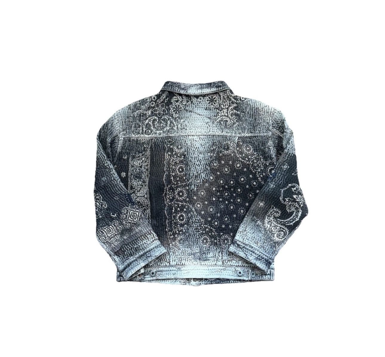 Proleta Re Art #783 1 of 1 BANDANA PRINT DENIM JACKET RRP $7,650 Size US M / EU 48-50 / 2 - 2 Thumbnail
