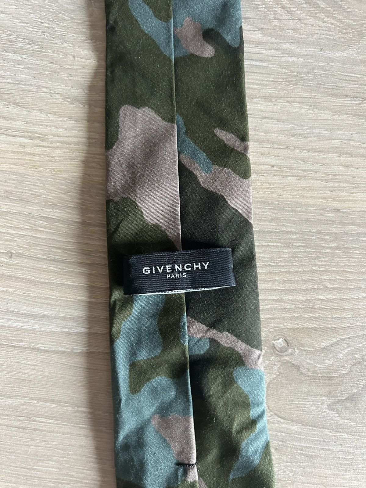 Givenchy Army Camouflage Tie Size ONE SIZE - 3 Thumbnail