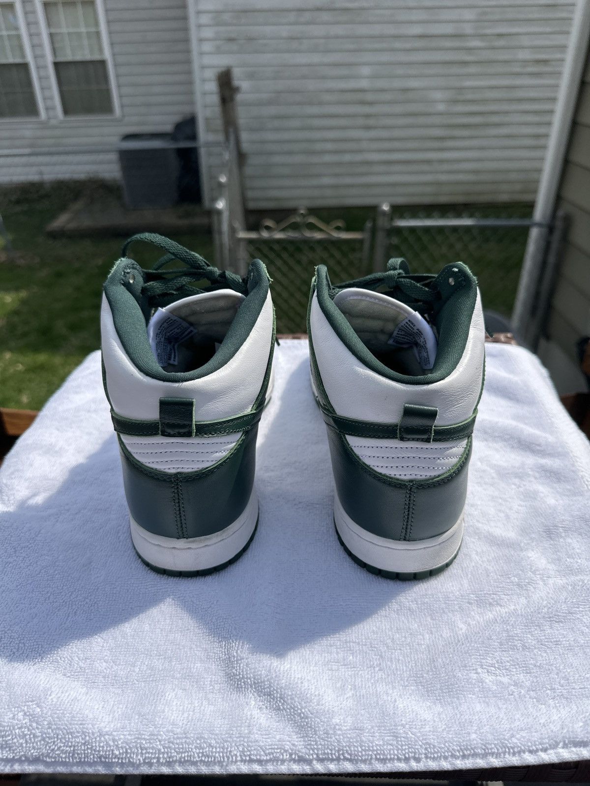 Nike Nike Dunk HI SP “Spartan Green” Size US 10 / EU 43 - 5 Thumbnail