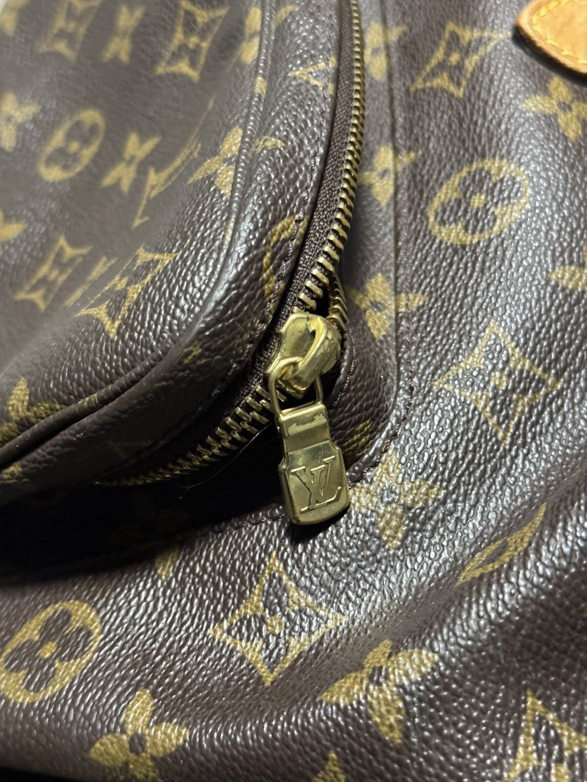 Louis Vuitton Louis Vuitton Montsouris GM Brown Canvas Backpack Size ONE SIZE - 13 Thumbnail