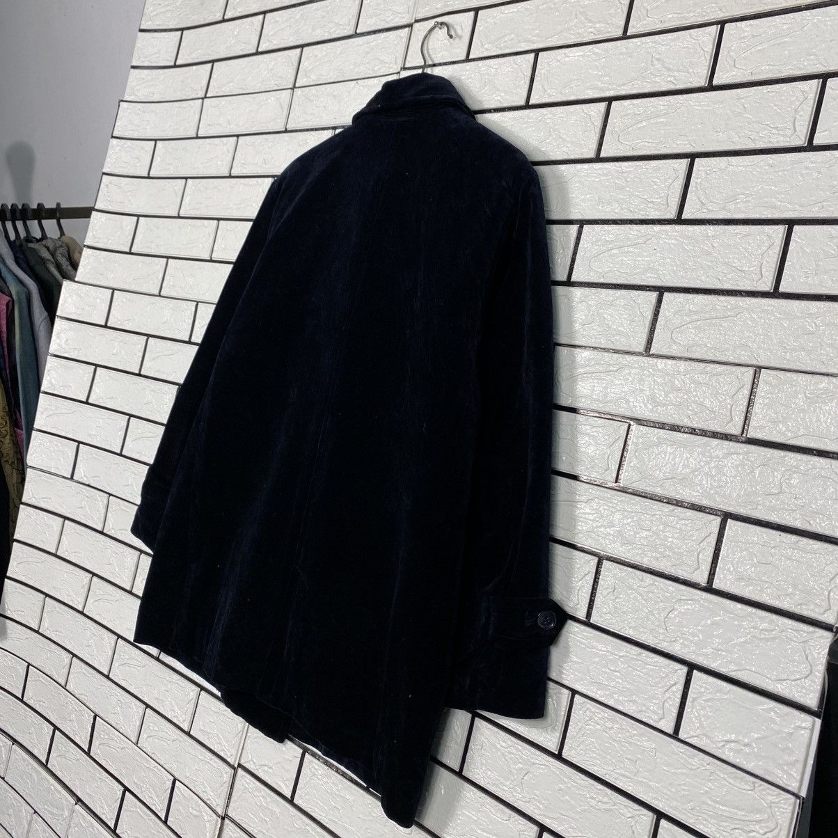 Yohji Yamamoto 📌Vintage Chore Velvet Jacket Atsuki Onishi Double Breast Size US M / EU 48-50 / 2 - 11 Thumbnail