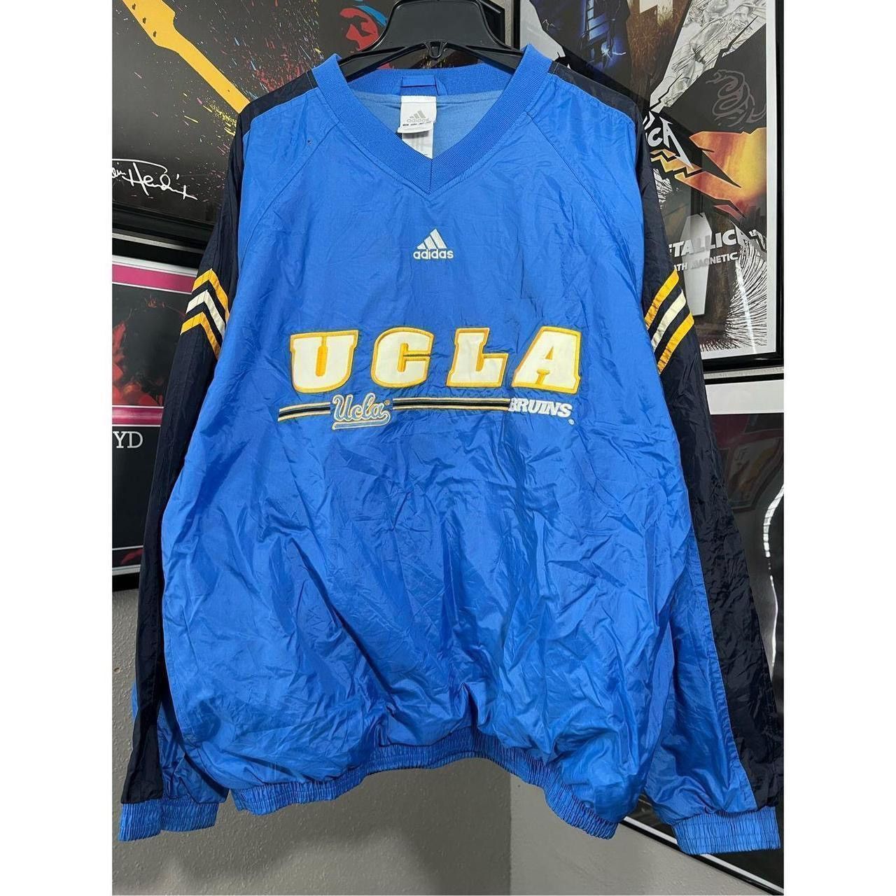 Adidas Vintage Adidas UCLA Bruins University Windbreaker Jacket Size US XL / EU 56 / 4 - 1 Thumbnail
