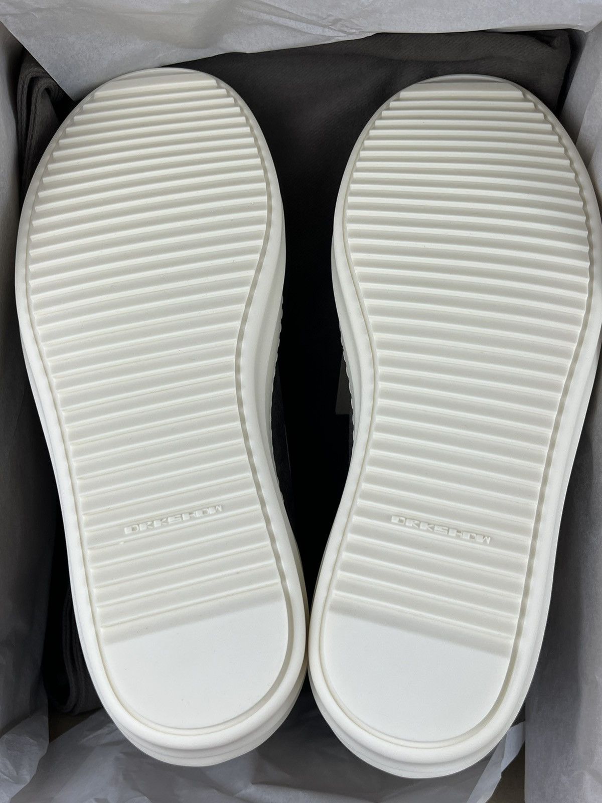 Rick Owens FW24 Rick Owens Vans Vintage Sneaks High Moleskin DRKSHDW Size US 11 / EU 44 - 7 Thumbnail