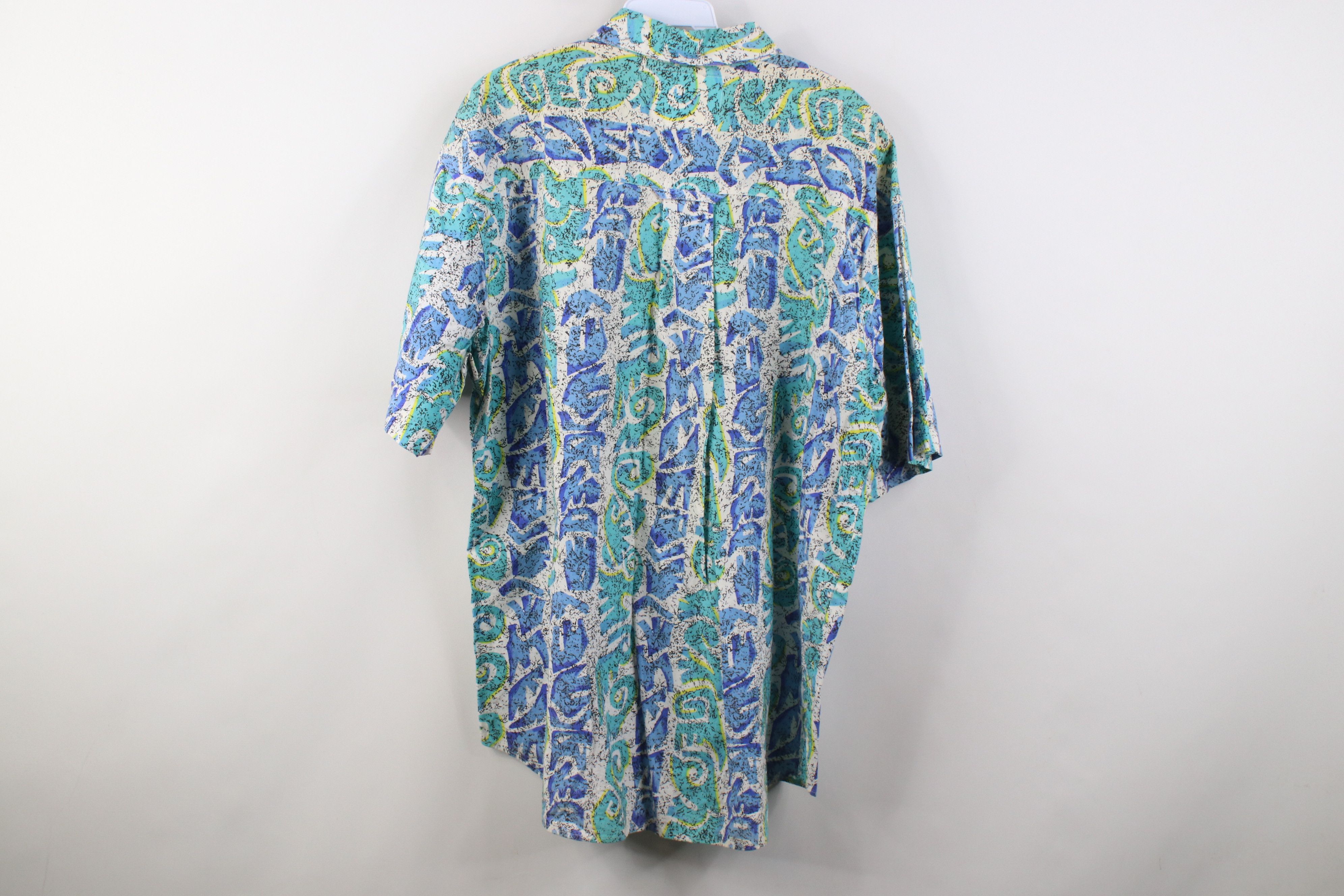 Vintage Vintage 80s 90s Streetwear Surfing Surf Beach Button Shirt Size US L / EU 52-54 / 3 - 11 Thumbnail