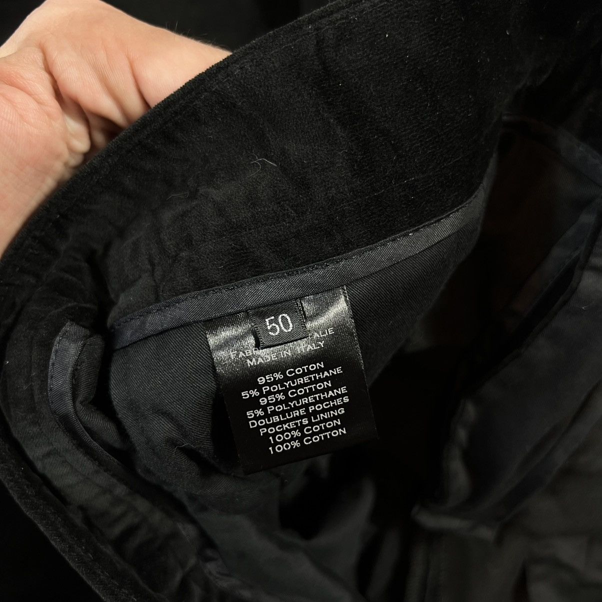 Balmain BALMAIN Velour Casual Luxury Pants Y2K Style Size 29" - 20 Thumbnail