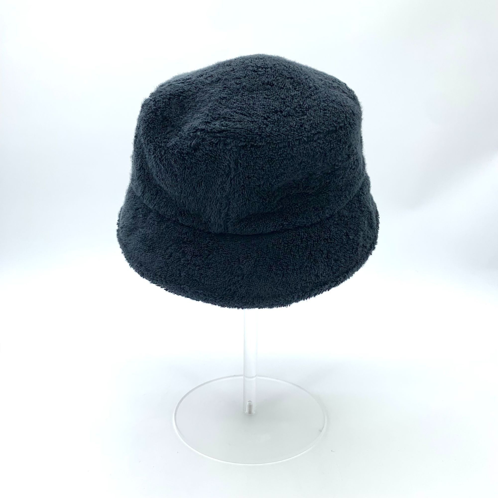 Chanel Chanel Dark Blue 100% Cotton Fisherman Hat With Metal Logo & Size ONE SIZE - 10 Thumbnail